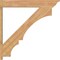 Ekena Millwork Balboa Traditional Smooth Outlooker, Western Red Cedar, 7 1/2"W x 48"D x 48"H OUT08X48X48BOA01SWR - alternate 3